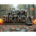 thumbnail image 4 of Military Themed Happy Birthday Banner Backdrop Background, Decorations for Birthday Party, Photography Props, Military Vehicle Party Supplies, 4 of 8