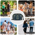 thumbnail image 7 of FORMRS Mini Crossbody Bag for Women Adjustable Shoulder Rope Travel Casual Phone Purse, Shadowy Forest Pattern, 7 of 7