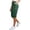 Blackish Green, variant on Only Moment Workout Shorts Women cool silk cotton Elastic Waist Wide Leg Casual Cotton Shorts Sets Dark Purple,S