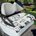 thumbnail image 3 of Garronmavis Golfer Golf Cart Seat Covers Blanket Travel Sports Golf Cart Towel Accessories for 2-Person Seats, Waterproof, 3 of 5