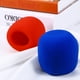 thumbnail image 2 of 3 uds. Anillos de protección de micrófono hexagonales antideslizantes y 3 uds. Almohadillas de repuesto para micrófono y auriculares, cubierta para parabrisas, 2 of 4