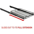 thumbnail image 4 of HOLDN' STORAGE Black Pull Out Cabinet Organizer, Heavy Duty Metal with Lifetime Limited Warranty 11”W x 21”D, 4 of 9
