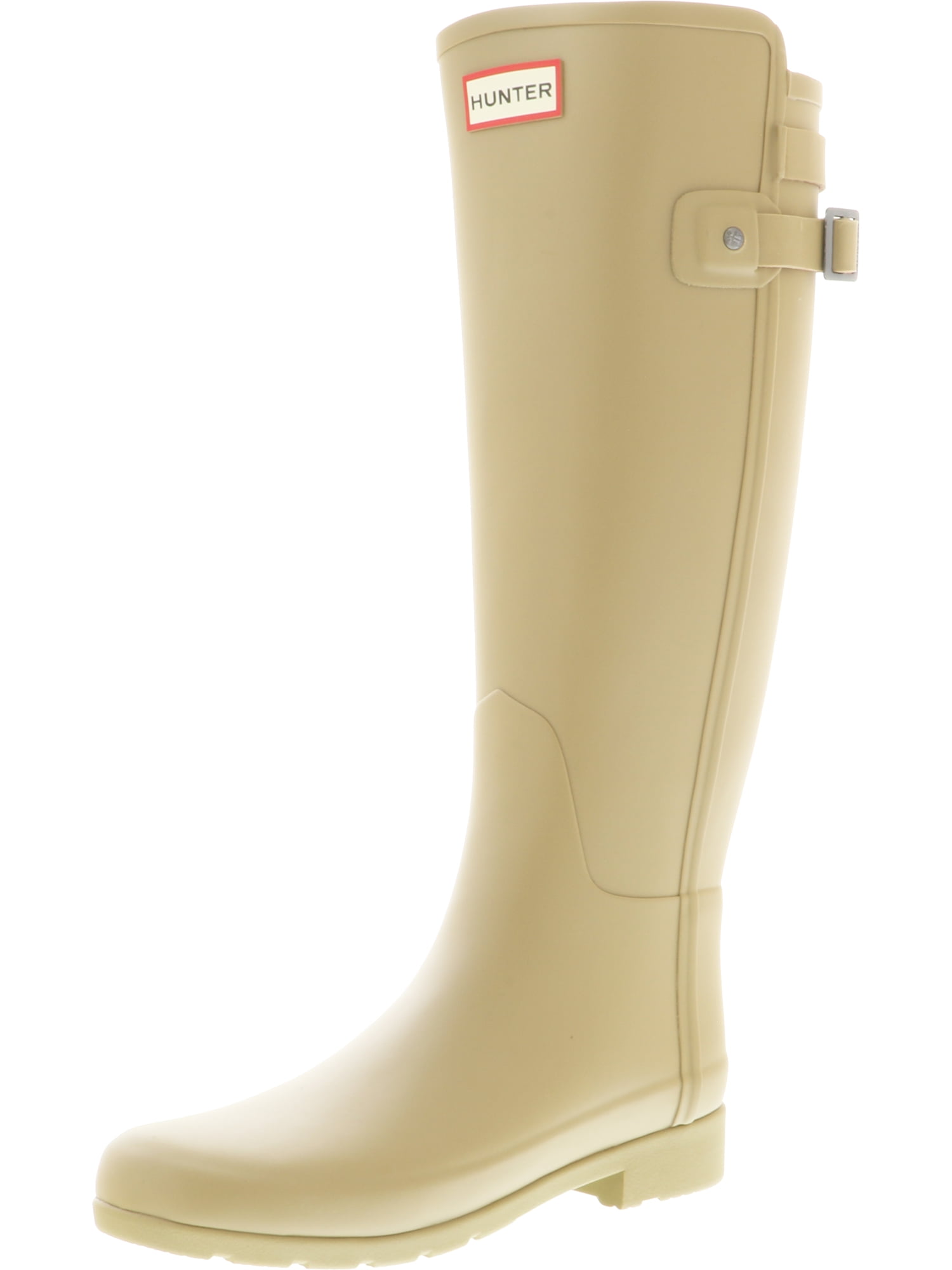 hunter back strap rain boots