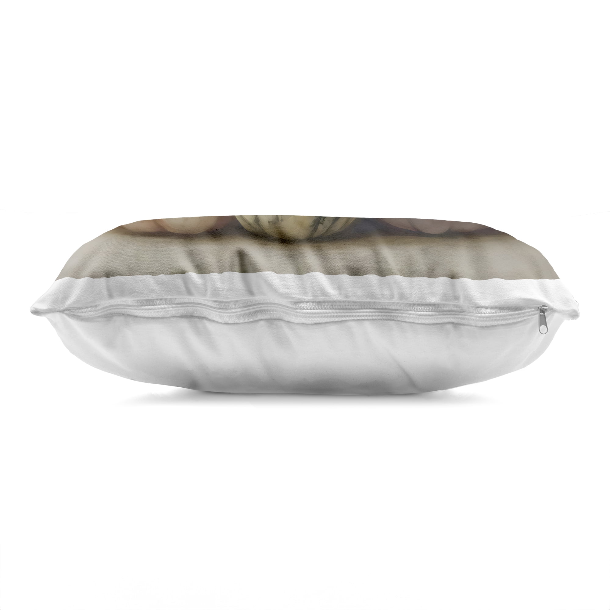 Stupell Industries Pastel Gourds on Vintage Pattern Decorative Printed Throw Pillow, design by Arlington Prints, 14 x 7 x 20