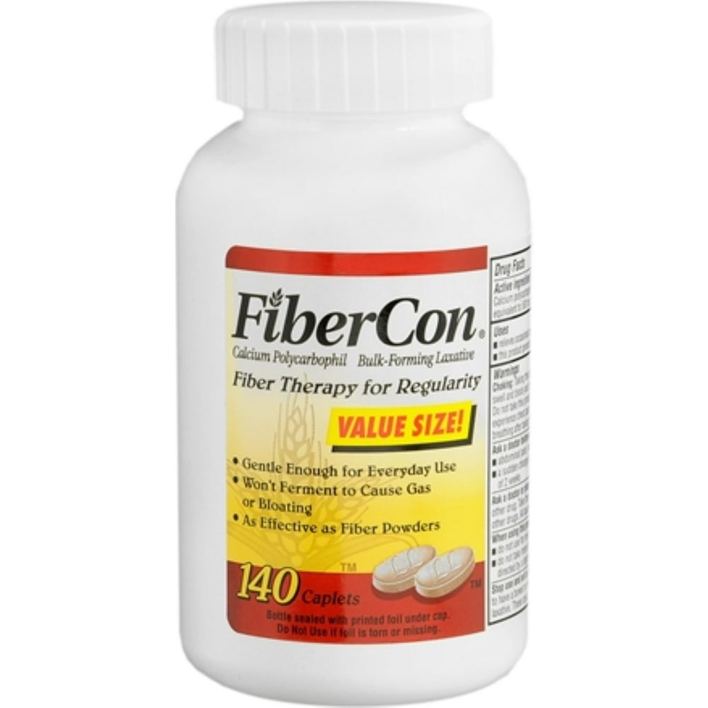 FiberCon Caplets 140 Caplets (Pack of 3)