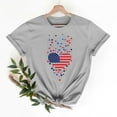 thumbnail image 2 of VerPetridure American Flag Shirts for Women 4th of July T Shirt Funny USA Print Crew Neck Tees Patriotic Casual Short Sleeve Tops, 2 of 7