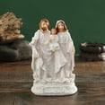 thumbnail image 1 of Figura de la Sagrada Familia, decoración navideña para el belén, decoración de mesa renacentista, regalos religiosos para Navidad, bodas y festividades, 12,7 cm de alto., 1 of 7