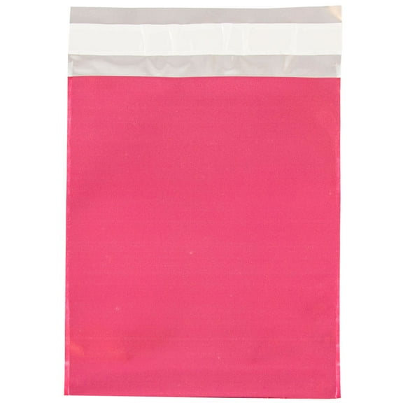 JAM Paper 5 1/4 x 8 Foil Envelopes, 100/Pack, Red Iridescent, Peel & Seal
