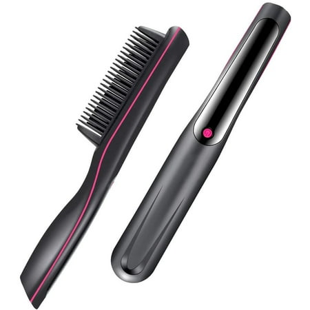Hair Straightener Brush, Ionic Hair Straightening Brush with Fast Heating, Anti-Scald, 3 Heating Levels,Portable Hair Straightening Comb for Home Travel (Gray-black) | Walmart Canada Hair Straightener Brush, Ionic Hair Straightening Brush with Fast Heating, Anti-Scald, 3 Heating Levels,Portable Hair Straightening Comb for Home Travel (Gray-black) | Walmart Canada