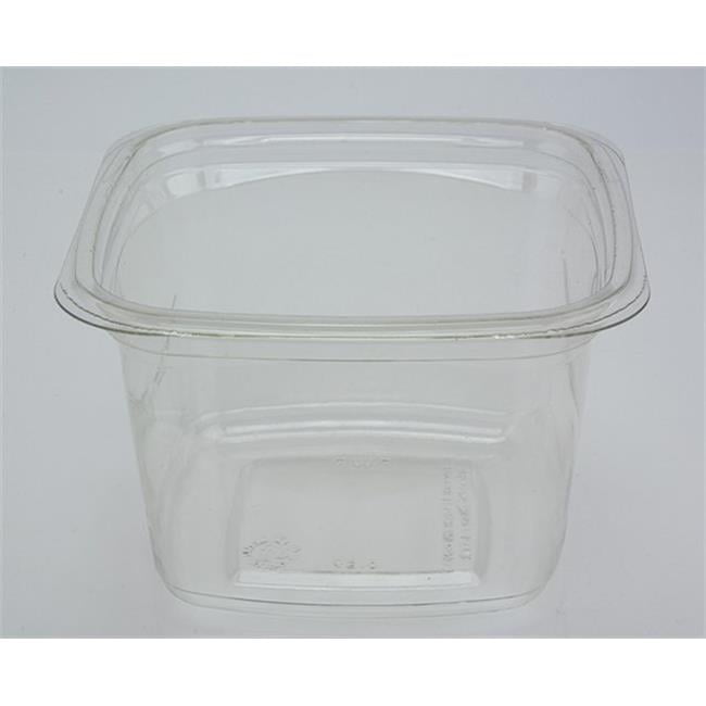 clear plastic container with cover