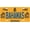 Bahamas 1492 Nassau, variant on Vanity Plate Cover with Chicago Skyline Fade-resistant Design, Aluminum Novelty Car Tag, 12 x 6 Inch, Universal Fit, Waterproof