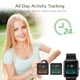 thumbnail image 5 of Smart Watch para Android y iPhone, Fitness Tracker Health Tracker IP68 Reloj inteligente a prueba de agua para mujeres y hombres Yuarrent SH1105-88, 5 of 7