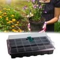 thumbnail image 3 of Bandeja De Plántulas De Invernadero Caja De Plántulas De 24 Celdas Con Tapa Bandejas De Cultivo De Plantas Para Semillas De Crecimiento De Germinación De Arranque Advancent HA034483-00, 3 of 6
