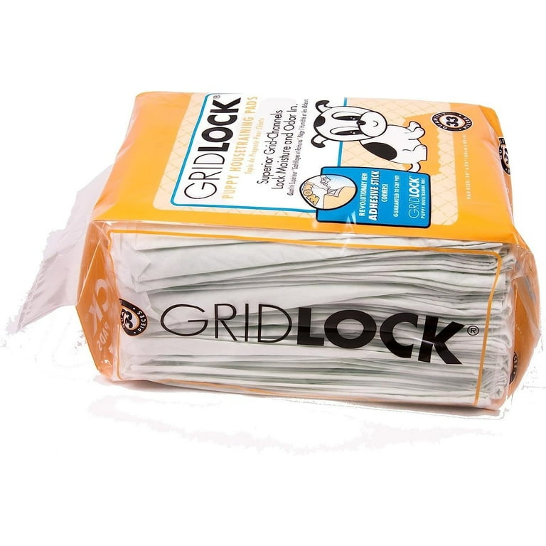 Gridlock top puppy pads