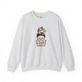 thumbnail image 2 of Blessed Mama Sweatshirts, Thanksgiving Sweatshirts, Messy Bun Sweatshirts, 2 of 5