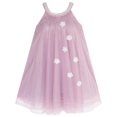 thumbnail image 1 of Robe Fille Fleur Robe Dos Nu Perle Fête Mariage Anniversaire 8 Ans, 1 of 5