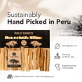 thumbnail image 3 of Palo Santo Sticks LOTS OF ZEN Authentic, paquete grande de 160 g, 3 of 5