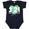 thumbnail image 3 of Inktastic 3 21 World Down Syndrome Day with Heart Shaped Earth Boys or Girls Baby Bodysuit, 3 of 5