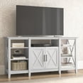 thumbnail image 3 of Key West Tall TV Stand for 65 Inch TV in Pure White Oak - Engineered Wood, 3 of 10