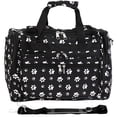 thumbnail image 2 of EC World Imports World Traveler 16-inch Carry-On Duffel Bag - Black White Paws, 2 of 2