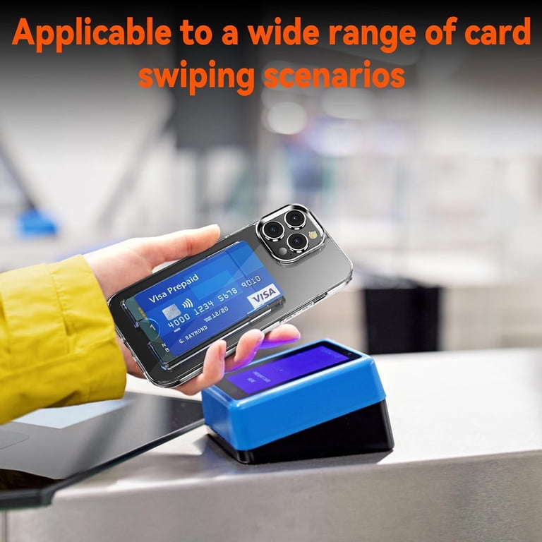 RIERBUBU Compatible With IPhone 13 Pro Max Case With Card Holder, Wallet Case Clear Slim Soft Protective Cover Shockproof Anti-Scratch Phone Card Case For IPhone 13 Pro Max