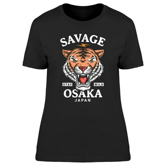 Savage Osaka Design T-Shirt Women -Image by Shutterstock, Female x-Large