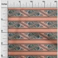 thumbnail image 1 of oneOone Cotton Silk Fabric Stripe|Chevron & Floral Block Printed Craft Fabric BTY 42 Inch Wide, 1 of 4