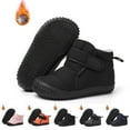thumbnail image 6 of XXWXYD Big Boys Boots Girls Single Shoes Bowknot First Shoes Buckle Strap Toddler Soft Bottom Breathable Princess Shoes for Fashion Classic Comfortable Shoe(9-12 Months,Black), 6 of 8