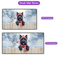 thumbnail image 5 of Playful Scottish Terrier Welcomes Winter Snowy Day with Cardinal Bird Desk Mat Full Keyboard Mouse Pad Scottie Dog Lover Gifts Large Mousepad - 2017, 5 of 5