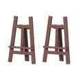thumbnail image 2 of FUEENIRVA Miniature Easel Figurines Simulated Easel Toys Synthetic Material 2 Pcs Gallery Decoration, 2 of 8