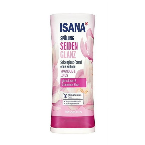 Isana Hair Conditioner Silky Shine Magnolia and Lotus 300 ml
