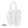 sugeryy 2 Pcs Portable Pacifier Clip Holder Baby Pacifier Nipple Case Holder Travel Box