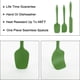 thumbnail image 3 of Juego de Espátula de Silicona Unique Bargains Calor Resistente Verde, 3 of 7