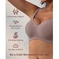 thumbnail image 3 of MINTREUS Nursing Bras for Breastfeeding Seamless Comfort Maternity Bra Pregnancy Sleep Bralette with Extra Extender, 3 of 8