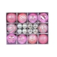 thumbnail image 1 of 26Pcs Christmas Tree Balls Bright Adorable Festival Prop Exquisite  Tree Ornament Ball Pendant Home Decor, 1 of 8