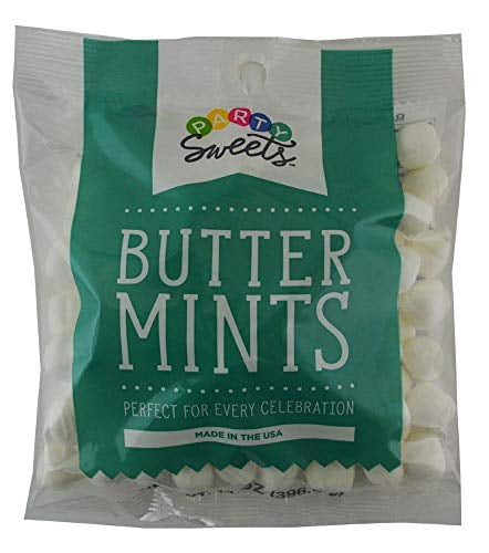 Party Sweets White Buttermints, 14 Ounce, Appx. 100 pieces from ...