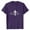Purple, variant on VBTAPA Men's Valentine's Day T-shirt Heartbeat Cross Graphic Tee Shirt Short Sleeve Crew Neck Tees Christian Gifts Purple L