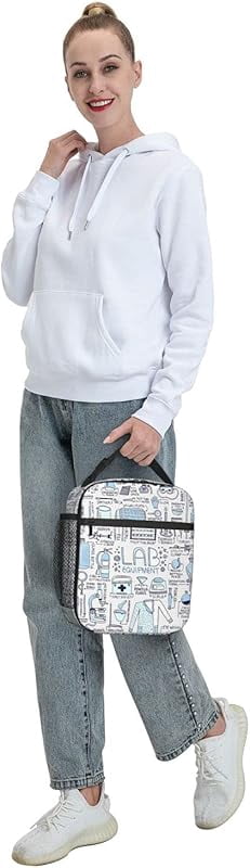 Funny Science Chemistry Lunch Box Insulated Soft Bag Reusable Cooler Bag For Women&Men&Work Picnic Hiking