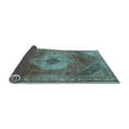 thumbnail image 2 of Ahgly Company Indoor Square Persian Light Blue Traditional Area Rugs, 4' Square, 2 of 4