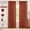 Burnt Orange, variant on Faux Linen Curtains 63 Inch Length 2 Panels Natural Olive Green Semi Sheer Burlap Drapes Light Filtering Privacy Window Treatment