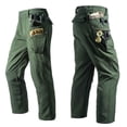 thumbnail image 5 of GUZOM Mens Fleece Lined Tactical Pants, Winter Insulated Work Cargo Pants with Reinforced Knees, Durable Cotton for Outdoor Hiking (Olive Green),Size 2XL, 5 of 7