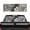 Abstract Tropical Pattern, variant on Eheartsgir Flag Flaming Football Perforated Vinyl Rear Window Decal 66.9 x 22.4 Inch, Heat UV Blocking See-Through Sticker for Pickup Trucks