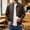 A_ Coffee, variant on Men's Spread Collar Seam Detail Side Zip Pocket Full Zip Long Sleeve Casual Jacket for Coffee Runs Urban Commutes Gray M