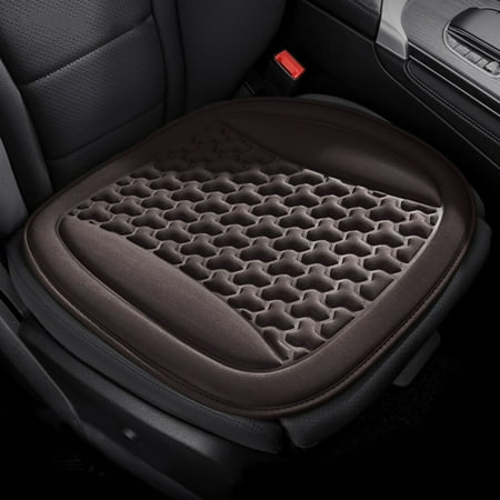 HomeKingdee All-Season Ventilated Car Seat Cushion - Universal Fit Summer Cool Pad with 3D Breathable Support for Enhanced Comfort