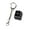 B, variant on Cartoon Portable Tester Kit Keyboard Keychain 1-Key Testing Tool for Stress Relief