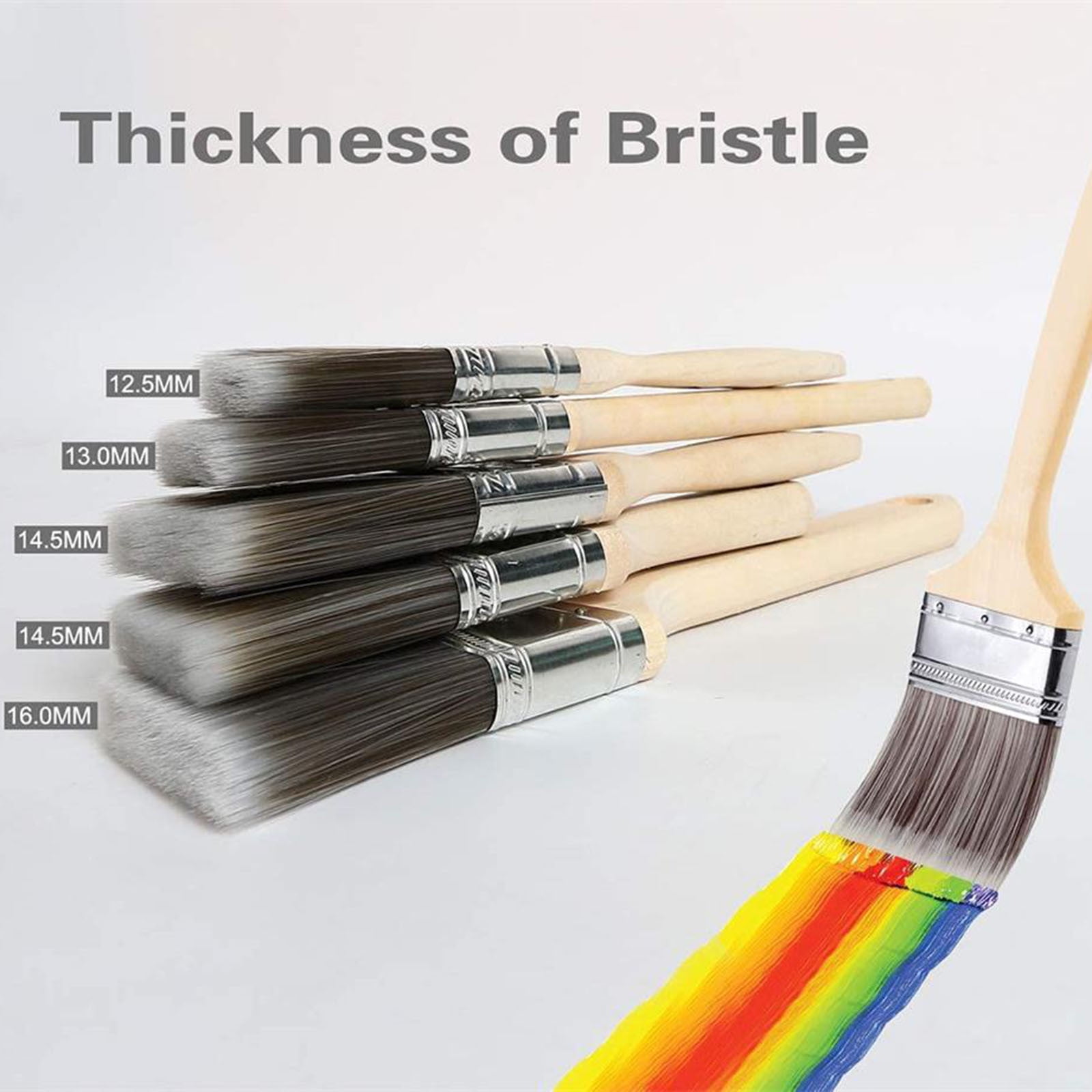 Herrnalise Comforts Home Decor Wall/Trim House Paint Brush Set For