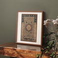 thumbnail image 3 of Vintage Abstract Print LXXV - 14in. x 11in. Vintage Framed Print in Walnut Wood Frame, 3 of 4