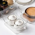 thumbnail image 4 of Plastic Storage Bins – Perfect Kitchen Organization or Pantry Storage – Fridge Organizer  Pantry Organization and Storage Bins  Clear Plastic BPA Free Storage Rack, 4 of 9