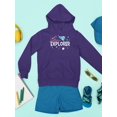 thumbnail image 3 of Bed Time Explorer Hoodie Juniors -Image by Shutterstock,  Large, 3 of 4