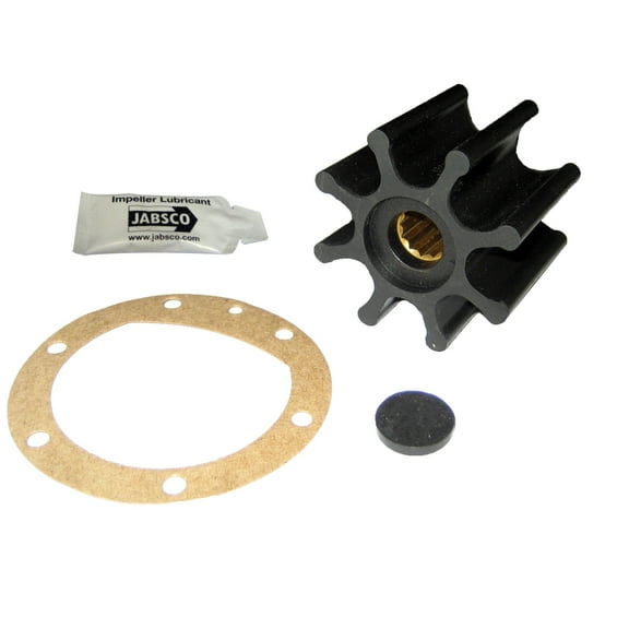 Jabsco Impeller Kit - 8 Blade - Nitrile - 2-9/16" Diameter - Spline Drive | Bundle of 2